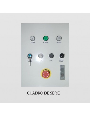 Cabinas de pintura modelo Flujo Semivertical