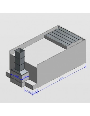Cabinas de pintura modelo Flujo Semivertical