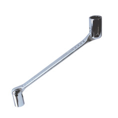 Double-ended flexi-joint socket spanner 6x7 L180