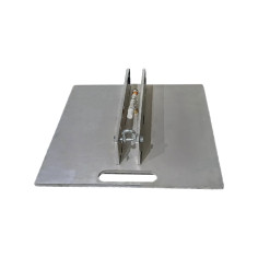 Vacuum plate for counterpulling