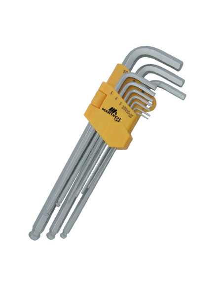 10 extra long hexagon key wrenches