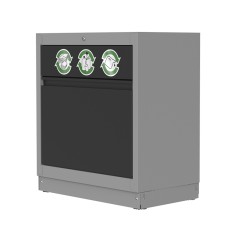 Cabinet for recycling