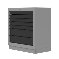 Unit with 7 drawers
