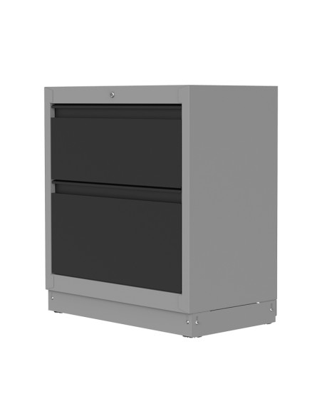 Unit with 2 drawers
