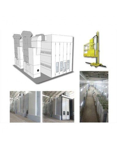 Cabinas de pintura Industriales