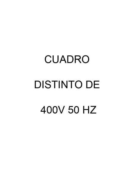 Modificación cuadro voltaje distinto de 400V 50Hz