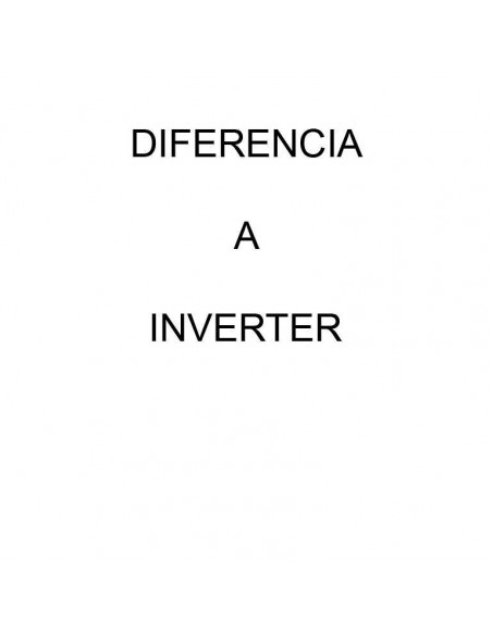 Diferencia a Inverter