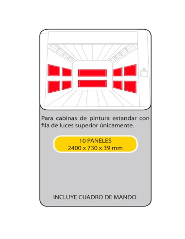 Cabinas un frontal hasta 7m