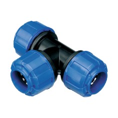 "T"  igual hembra-hembra para tubo D50