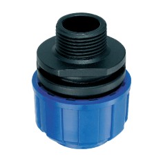 Enchufe recto rosca D25 rosca macho cónico 1"