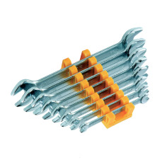 Kit with 8 open ended spanners