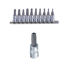 Rail de puntas de 1/4" Torx de seguridad