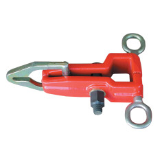 PULLING CLAMP WITH DEEP GROOVE