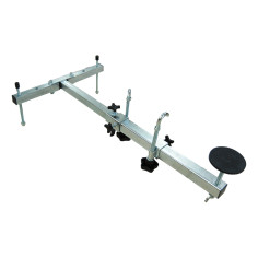 TELESCOPIC ENGINE SUPPORT WITH ROTATING ARMS